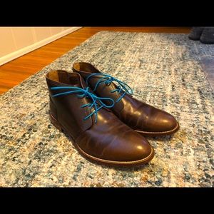 J Shoes Monarch Chukka boots NWOT